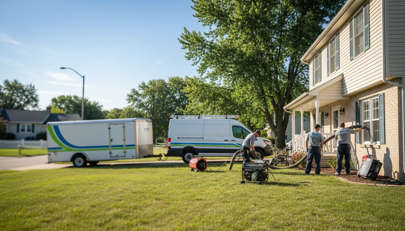 Flooded Basement Restoration And Cleanup With Repair in Roundup, MT near me